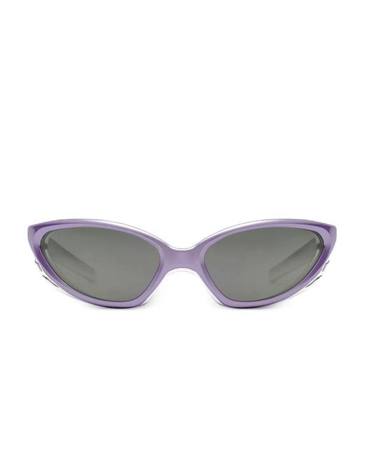 Gentle Monster Gray Apex V6 Geometric Sunglasses