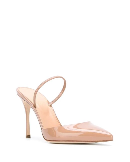 Sergio Rossi Pink Godiva Slingbacks