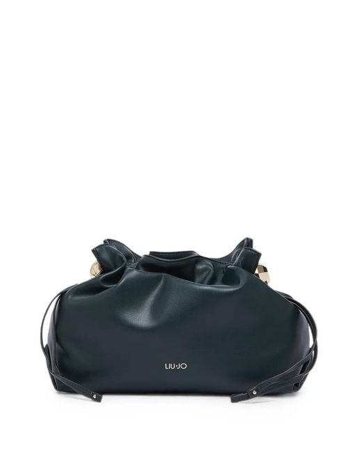 Liu Jo Blue Medium Riccy Shoulder Bag