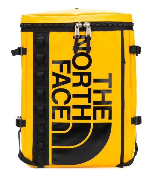 The North Face Yellow Camp Fuse Box Large Backpack for men