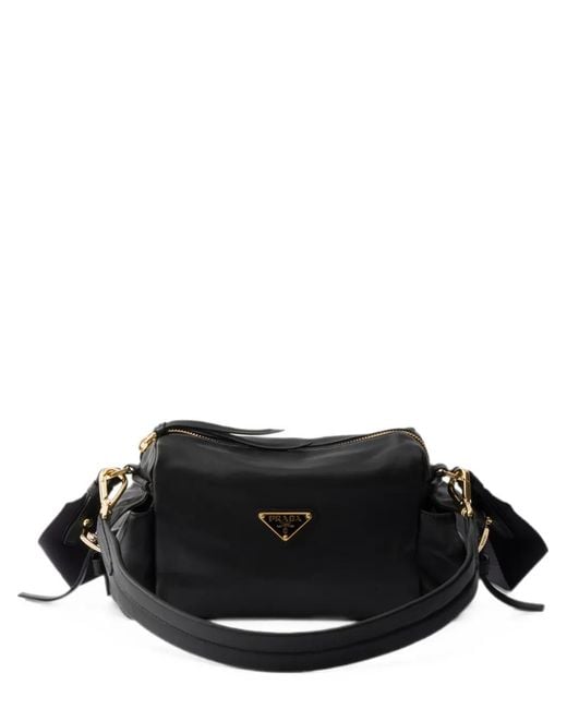 Prada Black Explore Small Nappa Leather Bag