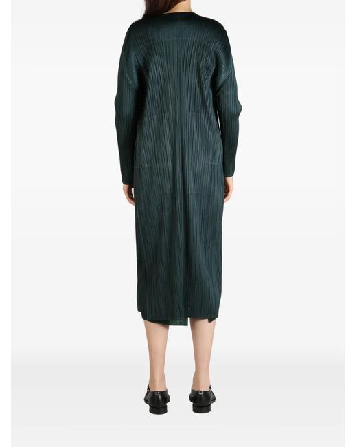 Pleats Please Issey Miyake Green Merry Bicolor