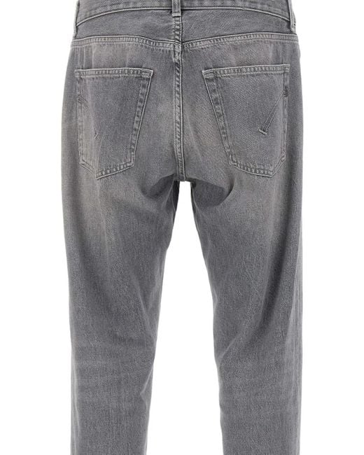Dondup Gray Dian Five-Pocket Jeans for men