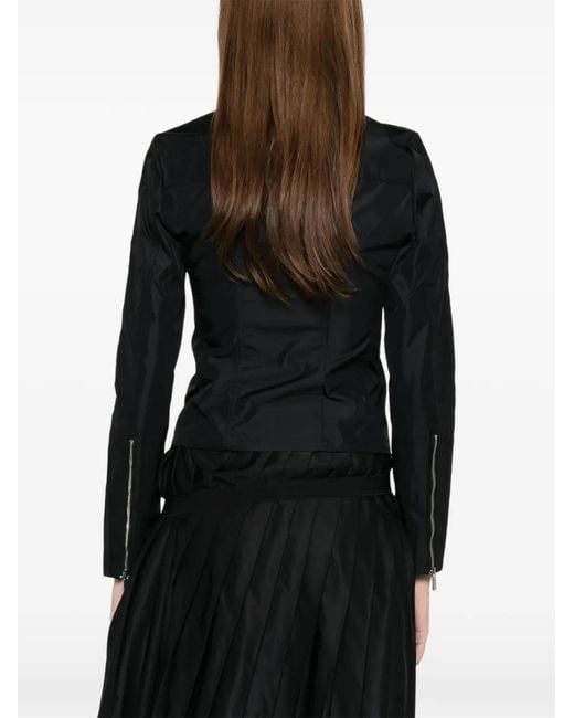 Adidas Black Miaou Zip Detail Jacket