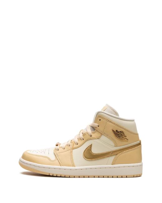 Nike Natural Air 1 Mid "Pale Vanilla Coconut Milk Sail Metallic" Sneakers