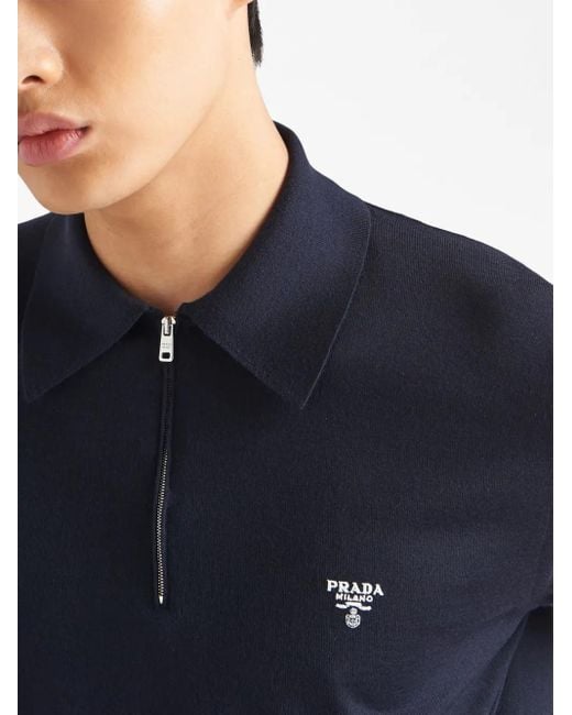 Polo di Prada in Blue da Uomo