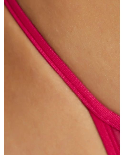 DSquared² Pink Mesh Thong