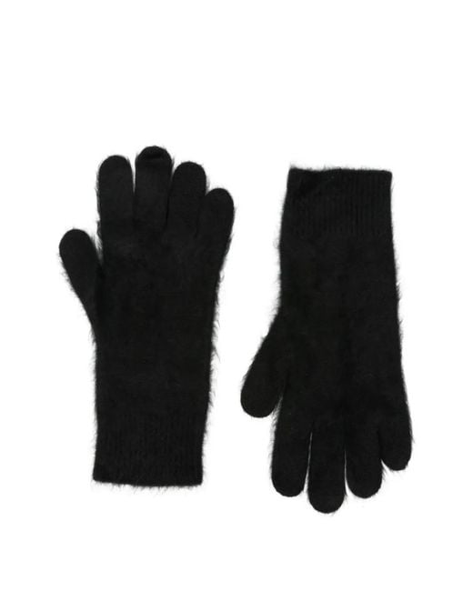 Guanti di Soft Goat in Black