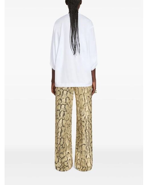 Dries Van Noten White Herissa T-Shirt