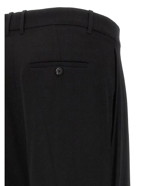 Balenciaga Black 'Deconstructed Godet' Skirt