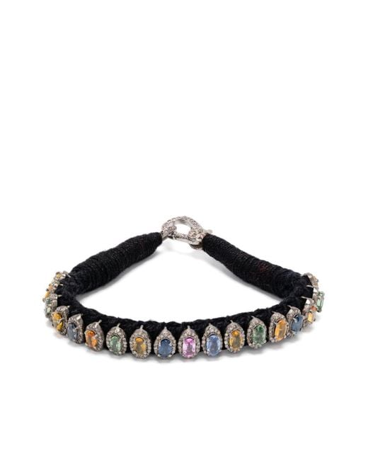 Bracelet Rainbow Sapphire à ornements JIA JIA en coloris Metallic