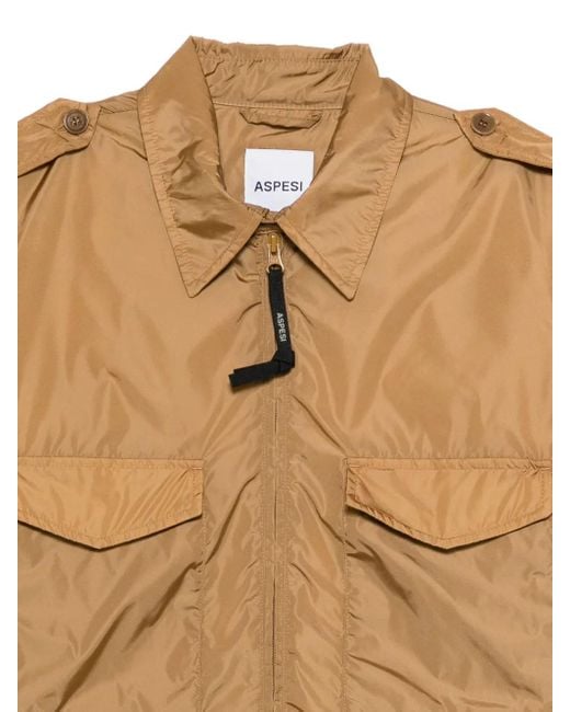 Aspesi Natural Field Shirt Jacket for men