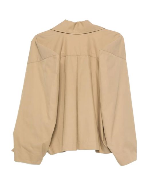 Viktor & Rolf Natural Double-Breasted Blazer