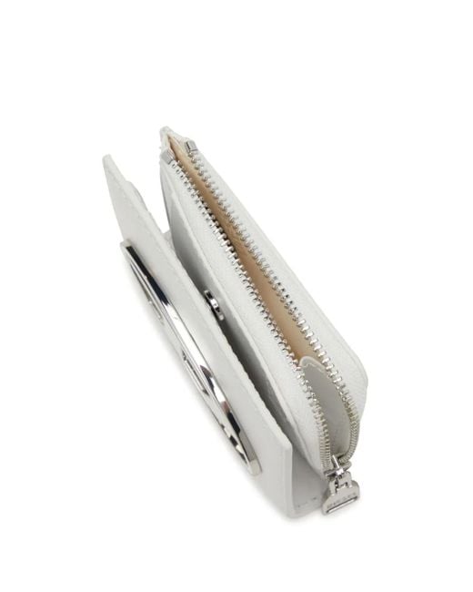 Portacarte Con Zip di DIESEL in White