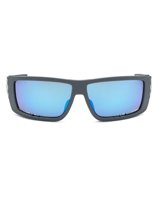 Philipp Plein Blue Fierless Rectangle-frame Sunglasses for men