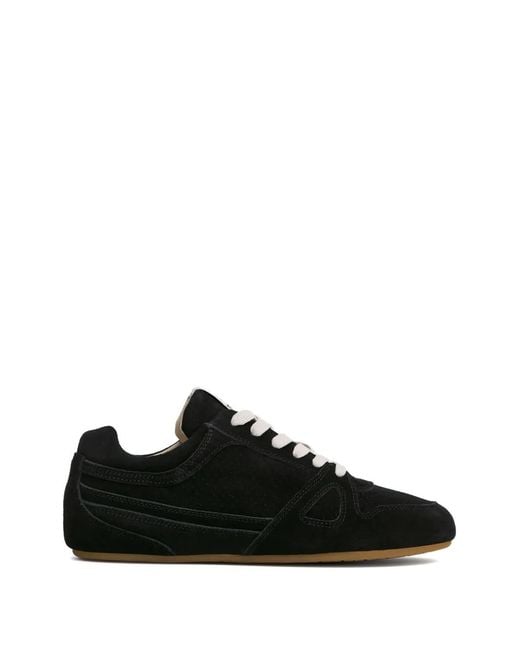 Isabel Marant Black Senny Low Sneakers