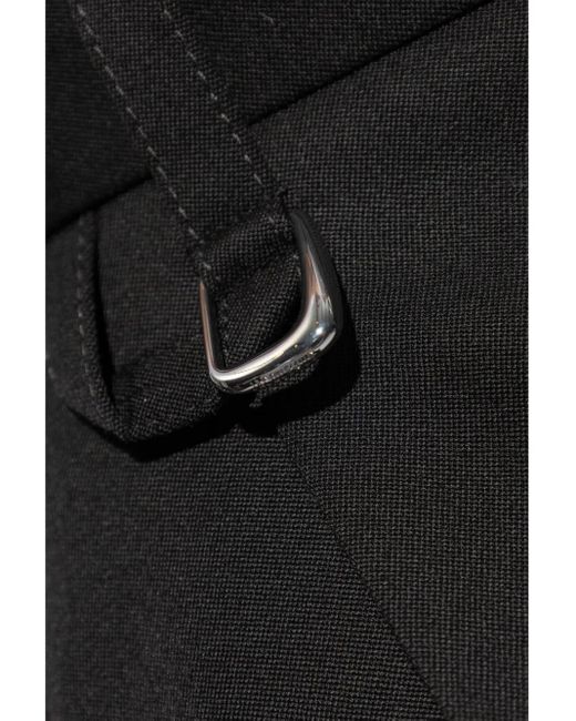 Jacquemus Black Melo Shorts for men