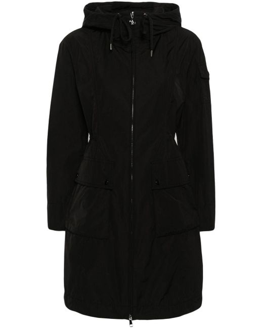 Moncler Black Laerte Parka Coat
