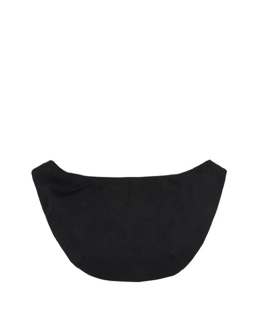 Comme des Garçons Black Zip-Fastening Curved Messenger Bag for men