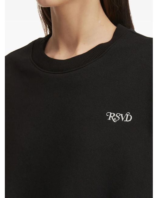 Izzue Black Embroidered Sweatshirt