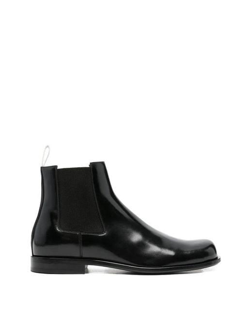 Givenchy Black Tux Pull-Tab Chelsea Boots for men