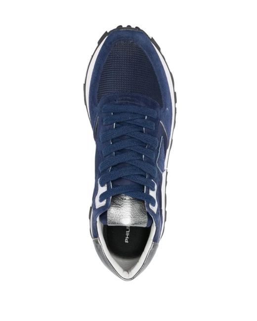 Philippe Model Blue Tropez Haute Low-Top Sneakers