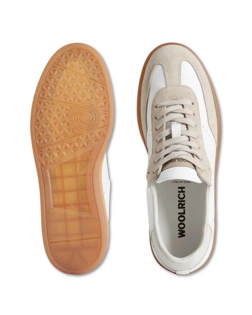 Woolrich White Swing Court Sneakers