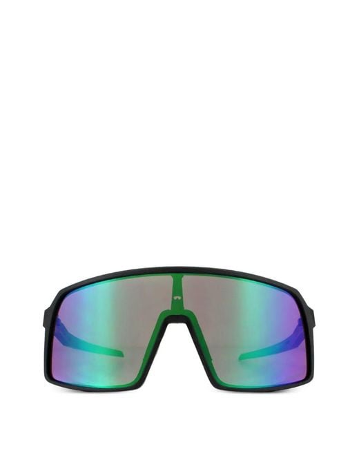 Oakley Green Sutro Geometric-Frame Sunglasses