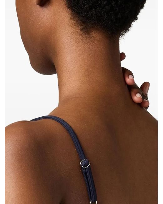 Miu Miu Red Technical-Knit Swimsuit