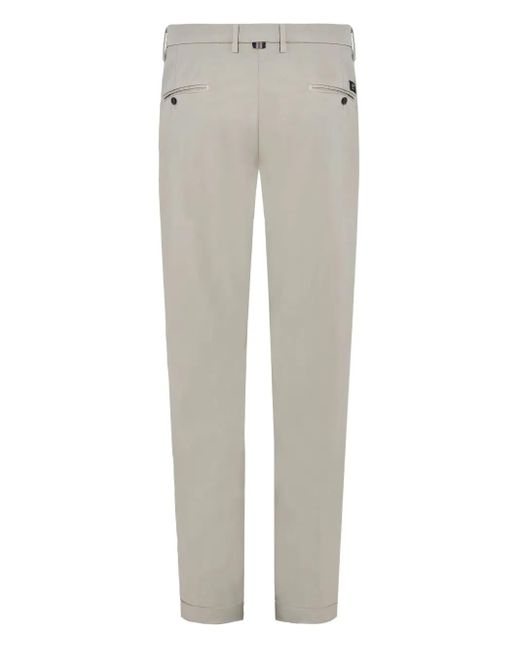 Mason's Gray Cuffed Trousers for men