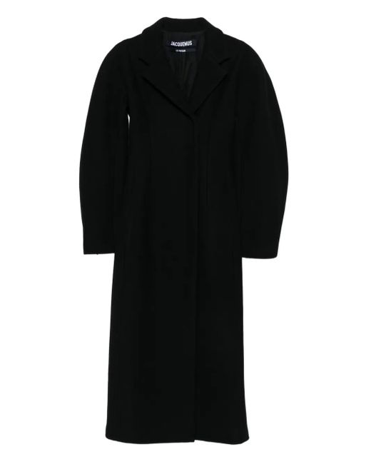 Jacquemus Black Le Curvo Coat