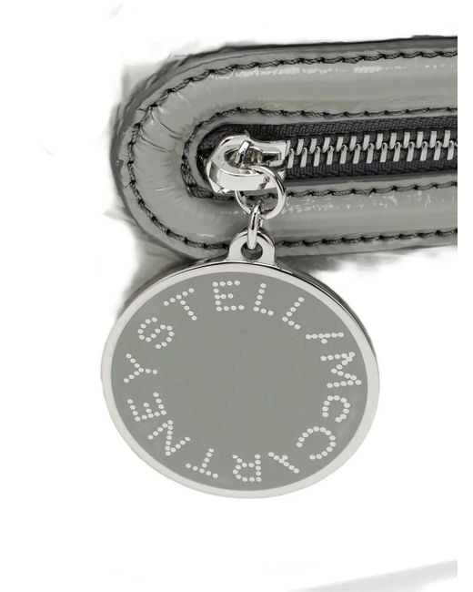 Stella McCartney Gray Dartmoor zip shoulder bag