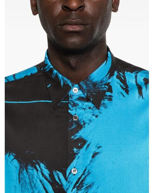 Etudes Studio Blue Chemise X Andy Warhol À Imprimé Graphique