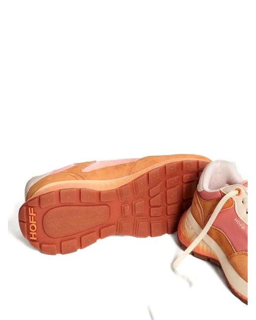 HOFF Orange Suede Sneakers