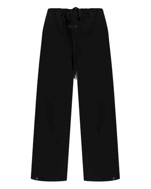 Fear Of God Black Drawstring-Fastening Sweatpants for men