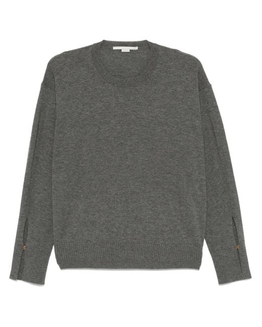 Stella McCartney Gray Virgin Wool Sweater