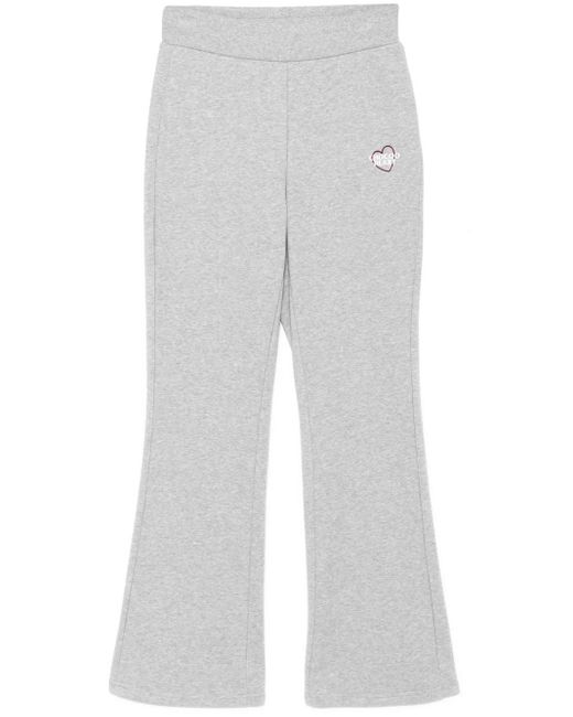 Chocoolate White Flared Trousers
