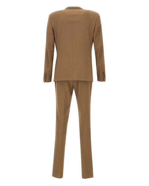 Santaniello Natural Wool Suit for men