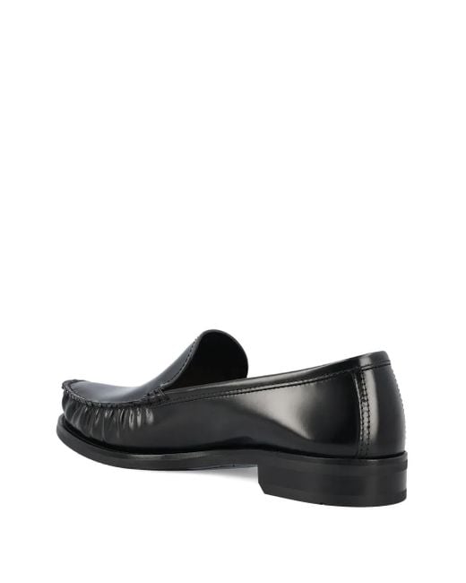 Prada Loafer mit Faltendetail in Black für Herren