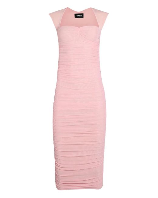 SER.O.YA Pink Kylie Midikleid