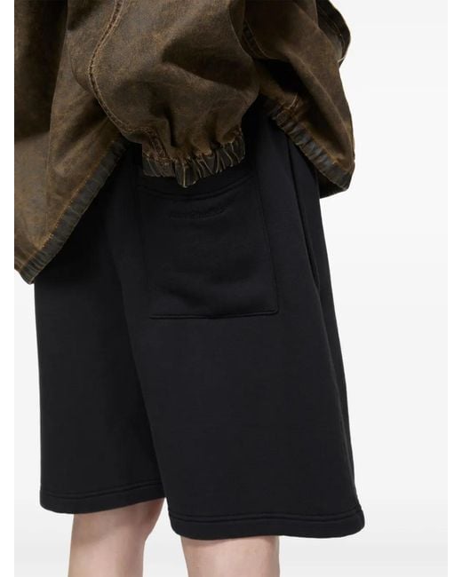 Acne Natural Fleece Track Shorts