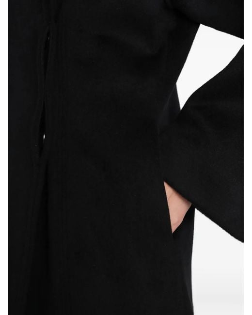 Manteau Croisé À Design Cache-Cœur Entire studios en coloris Black