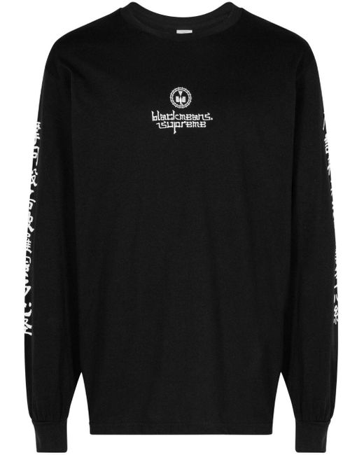 Supreme X Blackmeans "black" T-shirt