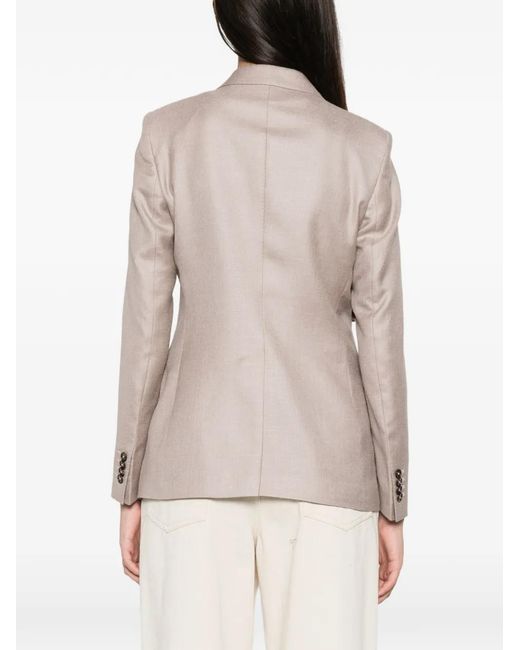 Tagliatore Natural Blazer À Boutonnière Croisée