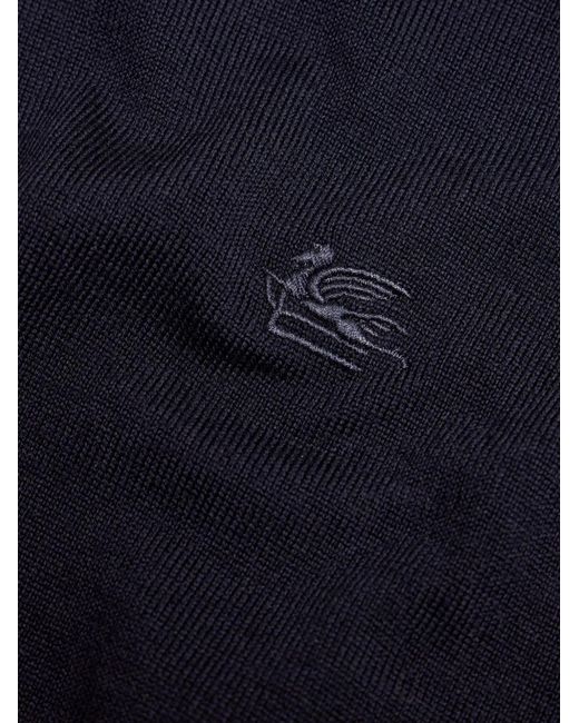 Etro Blue Sweater for men