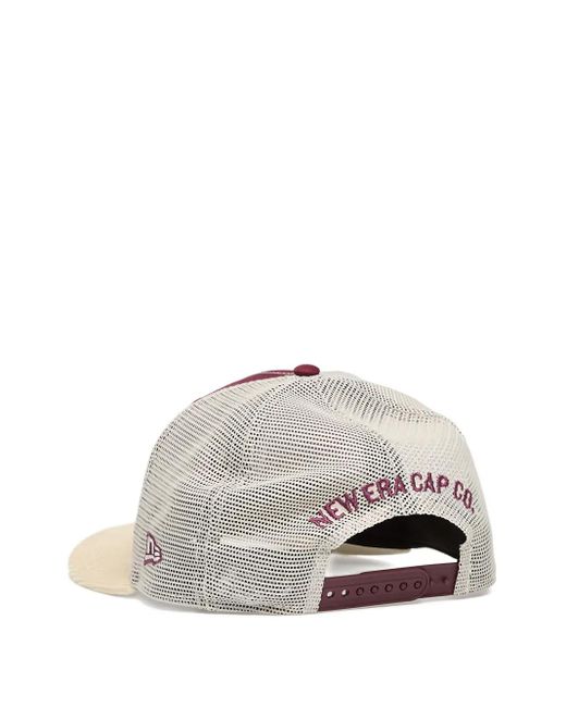 KTZ 9Fifty Embroidered Panelled-Design Trucker Cap