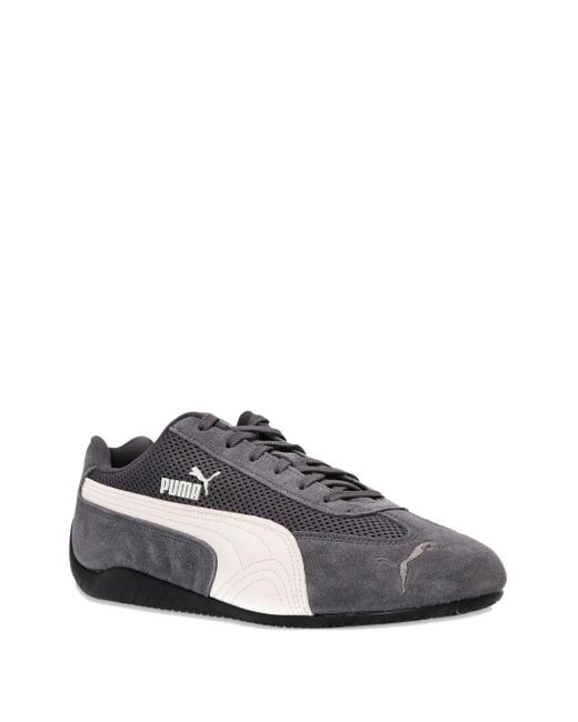 PUMA Gray Speedcat Mesh Sneakers