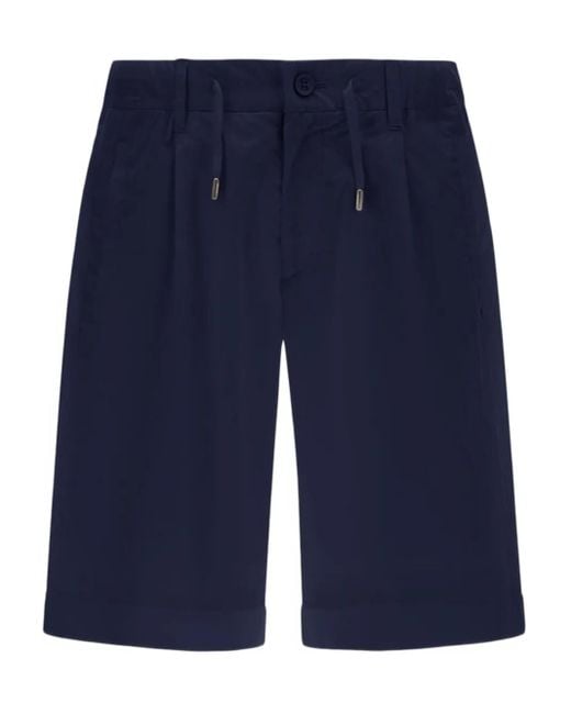 Pantalones cortos con cordones Herno de hombre de color Blue