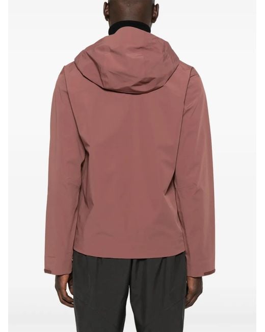 Hiking Patrol Red Arc Lt Weight Shell Jacket for men