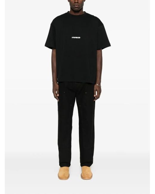 Carhartt Black Double Knee Canvas Trousers